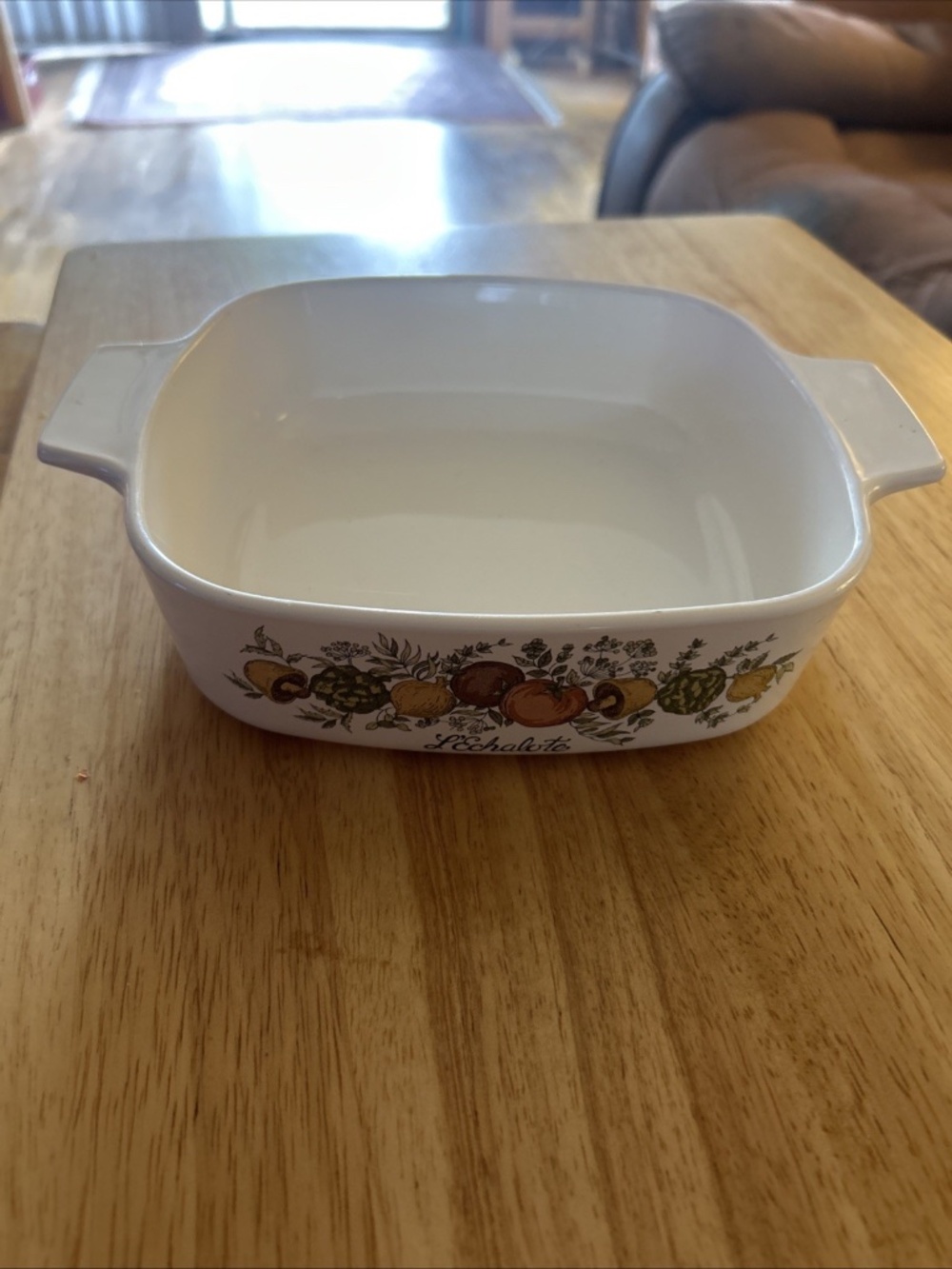 VINTAGE CORNING WARE A-1-B Spice of Life 1 Quart L'Echalota casserole dish